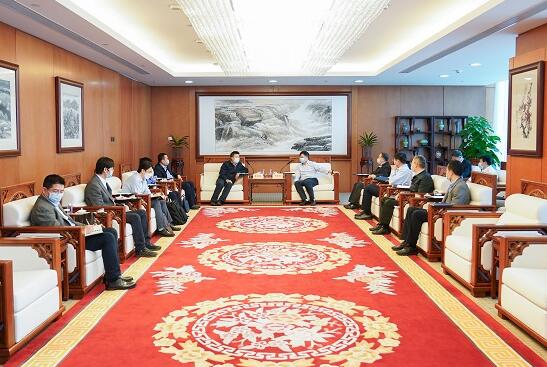 華能集團(tuán)有限公司總經(jīng)理、黨組副書記鄧建玲會見電力規(guī)劃設(shè)計總院院長杜忠明