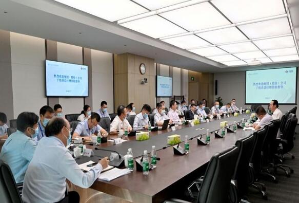 中國電建集團(tuán)公司黨委副書記、總經(jīng)理丁焰章到電建國際公司調(diào)研