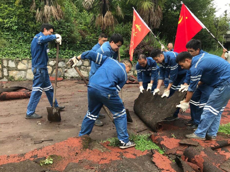 國家電投貴州金元納雍電廠開展“堅守初心強黨性，擔當使命作先鋒”主題黨日活動
