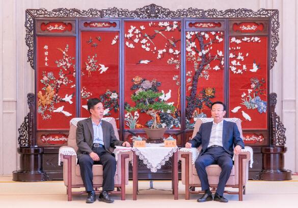 中國能建總經(jīng)理、黨委副書記孫洪水拜訪揚州鎮(zhèn)江主要領(lǐng)導(dǎo)