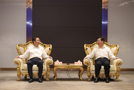 國家電網(wǎng)董事長、黨組書記辛保安拜會河南省委書記樓陽生、省長王凱