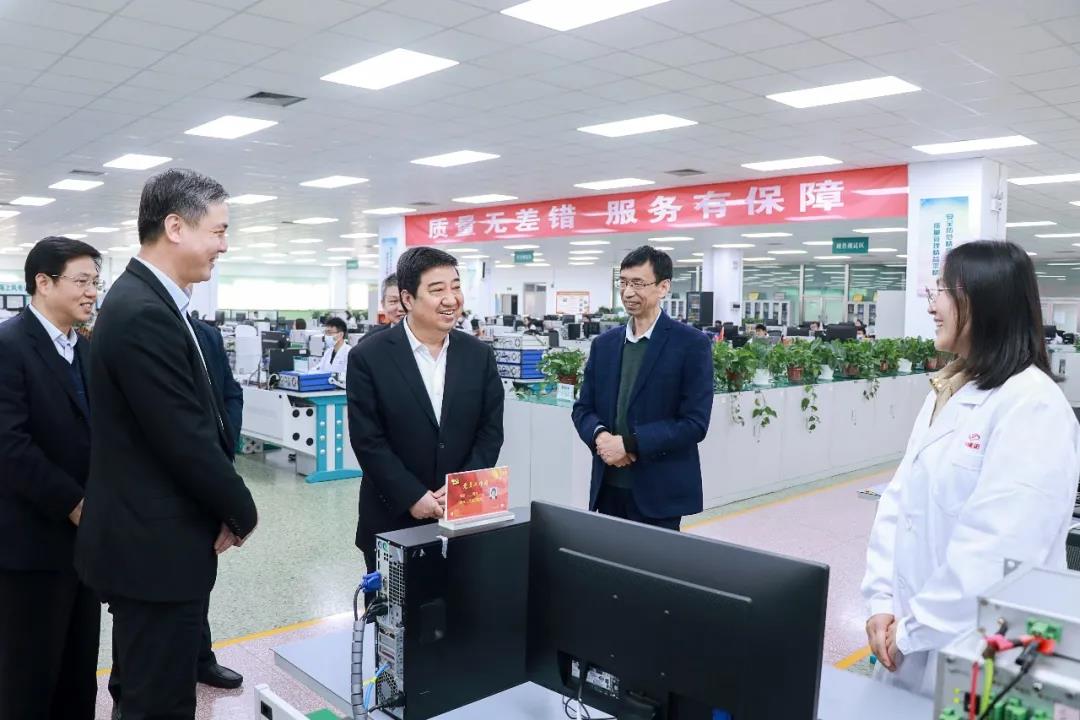 中國電氣裝備集團董事長調(diào)研平高許繼山東電工，提出要求…