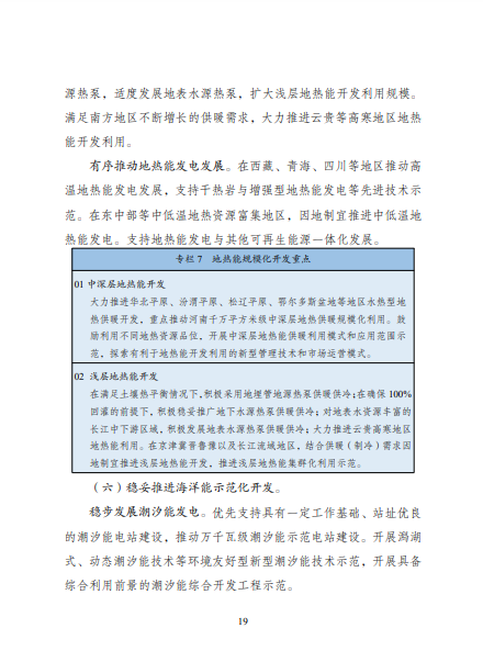 發(fā)改委、能源局等九部委聯(lián)合印發(fā)發(fā)布“十四五”可再生能源規(guī)劃！