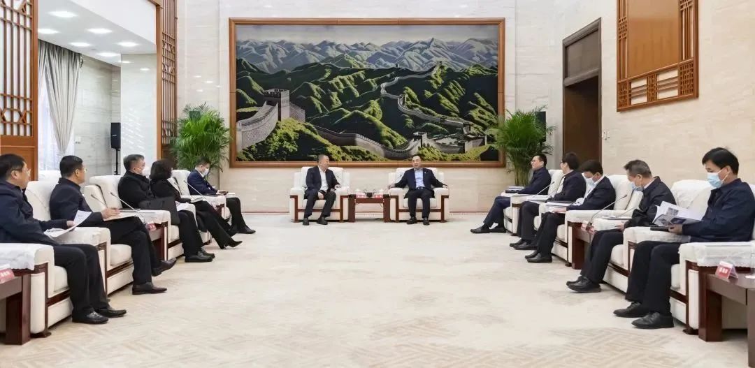 大唐集團黨組書記、董事長鄒磊會見鐵嶺市委書記、市人大常委會主任宋誠