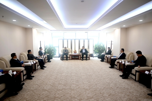 中國(guó)電建黨委常委、副總經(jīng)理王小軍會(huì)見(jiàn)大理州委副書(shū)記肖創(chuàng)勇