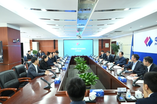 中國電建黨委書記、董事長丁焰章會見蘇州高新區(qū)黨工委書記毛偉