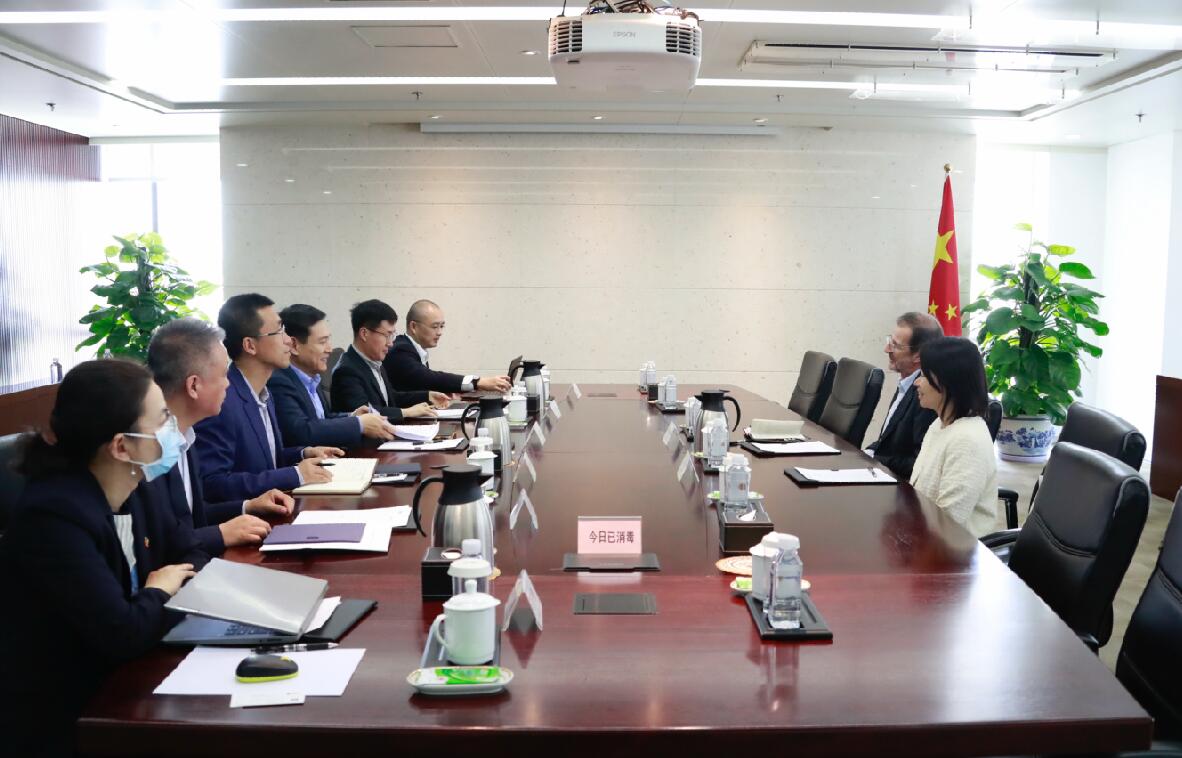 國家電投黨組成員、副總經(jīng)理陳海斌會見國際鋁業(yè)協(xié)會秘書長邁爾斯·珀瑟