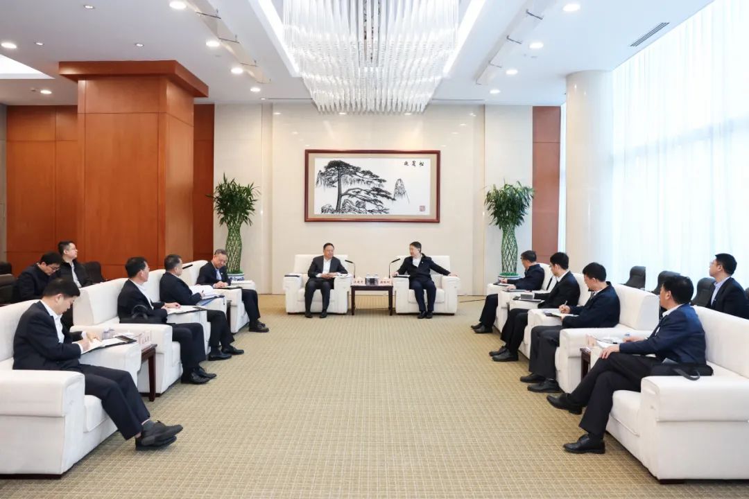 華能集團黨組書記、董事長溫樞剛會見中國鐵建黨委書記、董事長汪建平