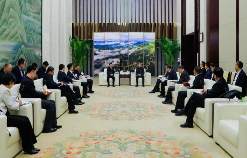 國(guó)家電投黨組書記、董事長(zhǎng)劉明勝會(huì)見(jiàn)遼寧省委常委、沈陽(yáng)市委書記王新偉
