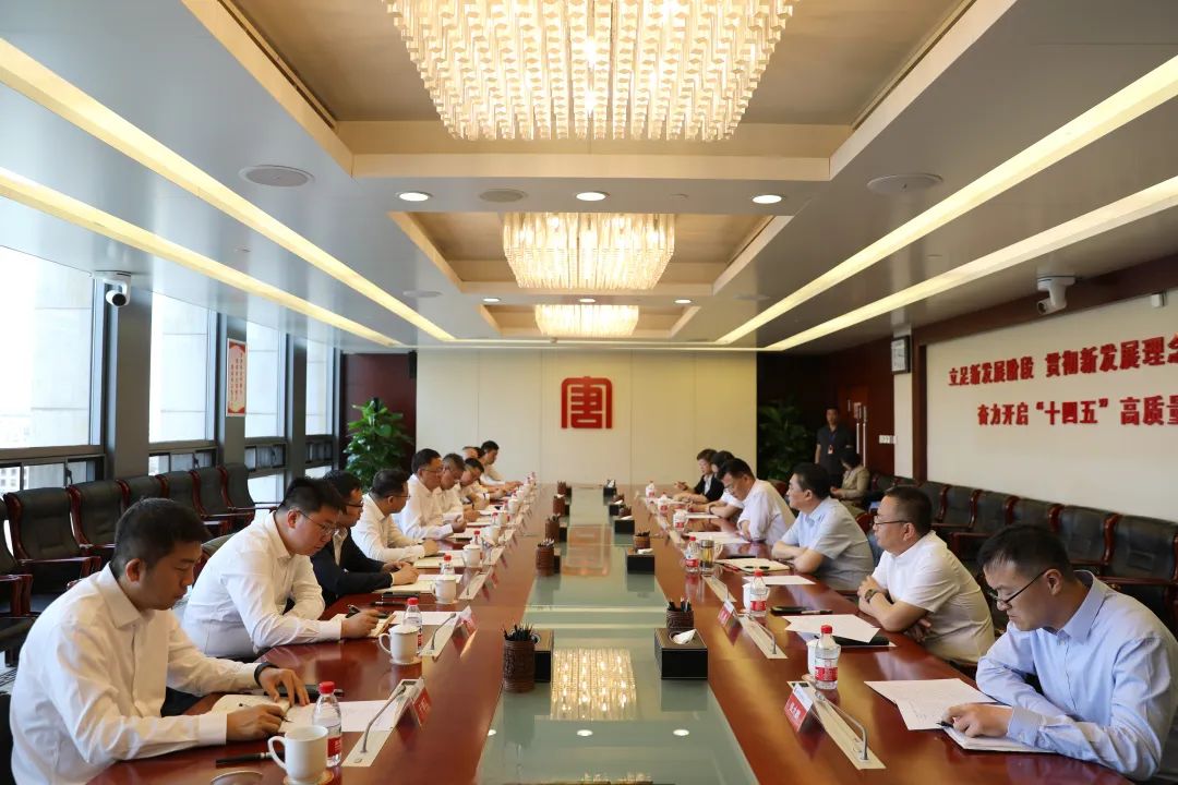 中建一局黨委書記、董事長(zhǎng)吳愛國(guó)拜會(huì)大唐國(guó)際黨委書記、董事長(zhǎng)王順啟