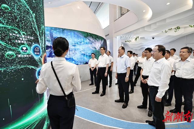 湖南省委副書記、省長毛偉明調(diào)研新型電力系統(tǒng)建設情況