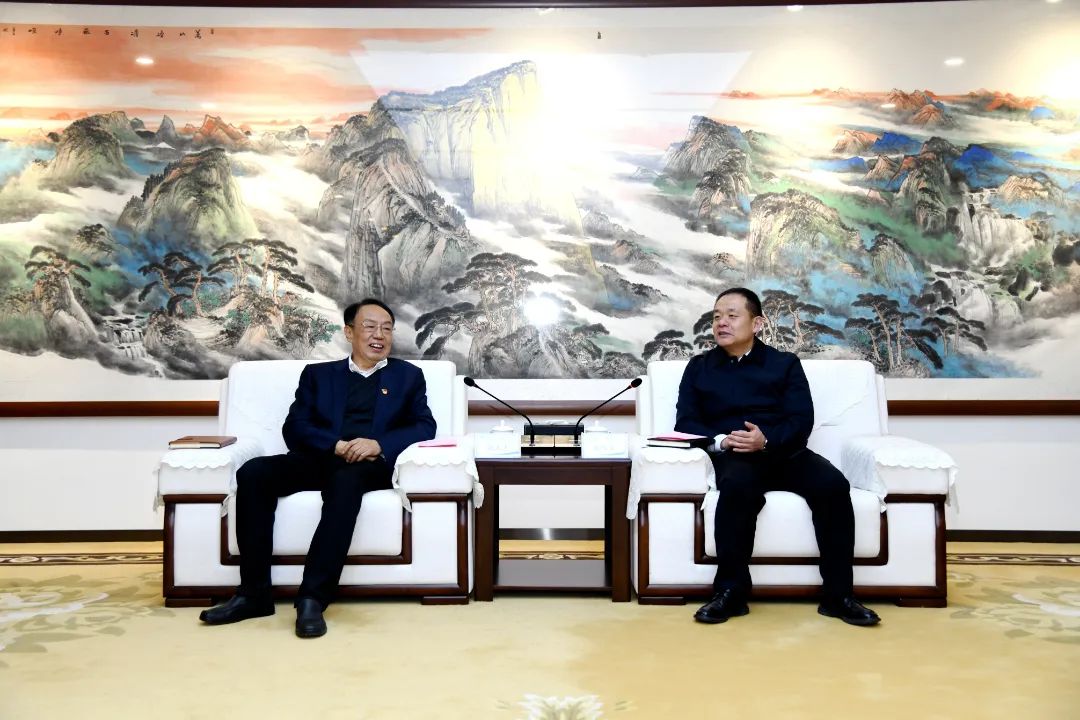 中國西電黨委書記、董事長趙永志會見大唐陜西發(fā)電有限公司黨委書記、董事長陳偉慶