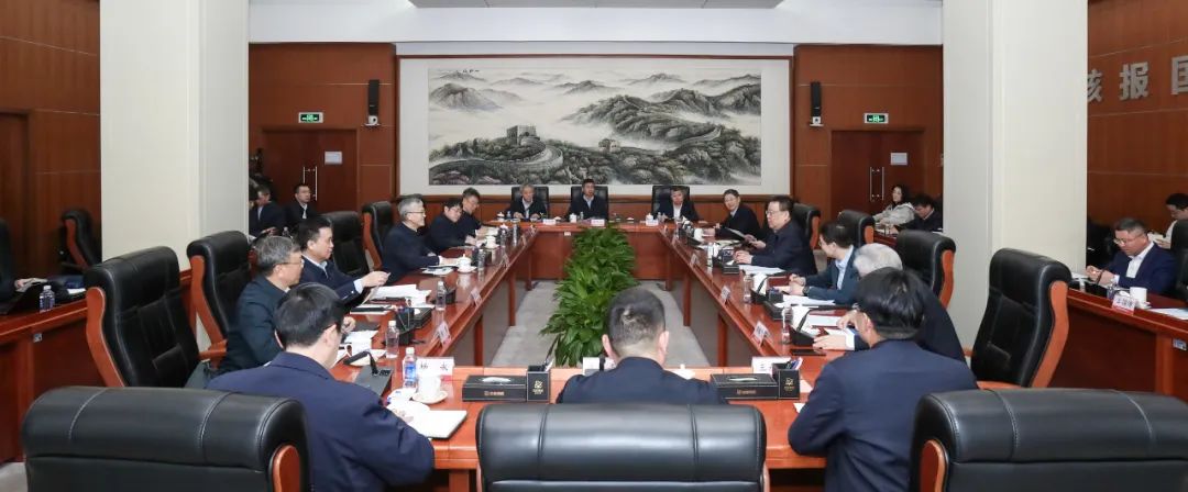 中核集團(tuán)會(huì)見東方電氣集團(tuán)總經(jīng)理、黨組副書記張彥軍一行