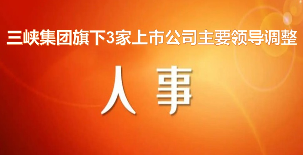 電力央企密集調(diào)整旗下上市公司領(lǐng)導(dǎo)層！