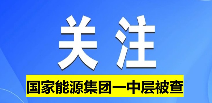 國家能源集團(tuán)一中層被查！